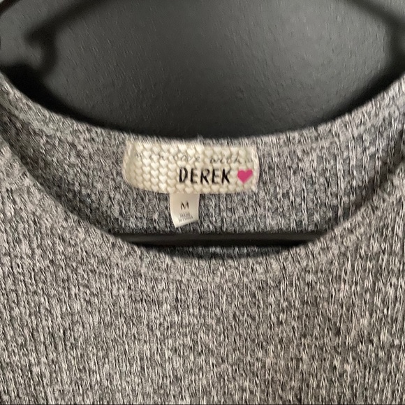 Gray Ribbed Tank Top - Picture 3 of 3